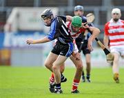 27 September 2009; Tadhg Og Murphy, Sarsfields, in action against Brian Corry, CIT. Cork County Senior Hurling Semi-Final, Sarsfields v CIT, Páirc Uí Chaoimh, Cork. Picture credit: Brian Lawless / SPORTSFILE