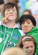 21 September 2009; Fermanagh supporters at the game. TG4 All-Ireland Ladies Football Championship Finals, Croke Park, Dublin. Picture credit: Stephen McCarthy / SPORTSFILE