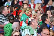 27 September 2009; A young Clonakilty fan waits for the cup to be lifted. Cork County Senior Football Final, St. Finbarr's v Clonakilty, Páirc Uí Chaoimh, Cork. Picture credit: Brian Lawless / SPORTSFILE