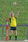 30 September 2009; Munster's Jerry Flannery in action during squad training ahead of their Celtic League game against Leinster on Saturday. University of Limerick, Limerick. Picture credit: Diarmuid Greene / SPORTSFILE