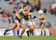 27 September 2009; Sinead Kelly, Clare. TG4 All-Ireland Ladies Football Intermediate Championship Final, Clare v Fermanagh, Croke Park, Dublin. Picture credit: Stephen McCarthy / SPORTSFILE