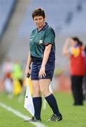 27 September 2009; Assistant referee Mags Doherty. TG4 All-Ireland Ladies Football Intermediate Championship Final, Clare v Fermanagh, Croke Park, Dublin. Picture credit: Stephen McCarthy / SPORTSFILE