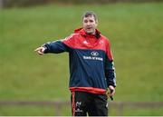 6 January 2016; Munster head coach Anthony Foley during squad training. University of Limerick, Limerick. Picture credit: Diarmuid Greene / SPORTSFILE