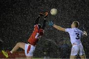 6 January 2016; Barry Flanagan, Louth, in action against Luke Flynn, Kildare. Bord na Mona O'Byrne Cup, Group B, Kildare v Louth, Hawkfield Centre of Excellence, Newbridge, Co. Kildare. Picture credit: Sam Barnes / SPORTSFILE