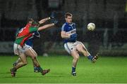 6 January 2016; Donie Kingston, Laois, in action against Gary Kelly, Carlow. Bord na Mona O'Byrne Cup, Group C, Laois v Carlow, O'Moore Park, Portlaoise, Co. Laois. Picture credit: Matt Browne / SPORTSFILE