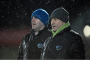 6 January 2016; Laois manager Mick Lillis and selector Kieran Kelly. Bord na Mona O'Byrne Cup, Group C, Laois v Carlow, O'Moore Park, Portlaoise, Co. Laois. Picture credit: Matt Browne / SPORTSFILE