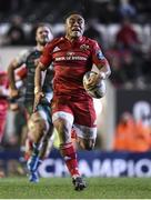 20 December 2016; Francis Saili, Munster. European Rugby Champions Cup, Pool 4, Round 4, Leicester Tigers v Munster. Welford Road, Leicester, England. Picture credit: Ramsey Cardy / SPORTSFILE