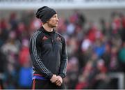 2 January 2016; Munster scrum coach Jerry Flannery. Guinness PRO12, Round 11, Ulster v Munster. Kingspan Stadium, Ravenhill Park, Belfast. Picture credit: Ramsey Cardy / SPORTSFILE