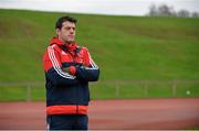 6 January 2016; Munster performance analyst George Murray during squad training. University of Limerick, Limerick. Picture credit: Diarmuid Greene / SPORTSFILE