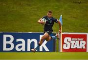 9 January 2016; Adam Byrne, UCD, goes over to score his side's first try. UCD v Garryowen - Ulster Bank League Division 1A, Belfield Bowl, UCD, Belfield, Dublin. Picture credit: Stephen McCarthy / SPORTSFILE