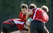 5 October 2009; Ulster's Neil McComb in action during squad training ahead of their Heineken Cup game against Bath in Ravenhill on Friday night. Newforge Country Club, Belfast. Picture credit: Oliver McVeigh / SPORTSFILE