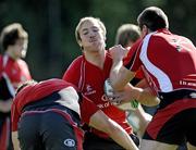 5 October 2009; Ulster's Stephen Ferris in action during squad training in preparation for the forthcoming Heineken Cup game Ulster V Bath. Newforge Country Club, Belfast. Picture credit: Oliver McVeigh / SPORTSFILE