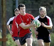 5 October 2009; Ulster's Ian Whitten in action during squad training in preparation for the forthcoming Heineken Cup game Ulster V Bath. Newforge Country Club, Belfast. Picture credit: Oliver McVeigh / SPORTSFILE