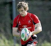 5 October 2009; Ulster's Andrew Trimble in action during squad training in preparation for the forthcoming Heineken Cup game Ulster V Bath. Newforge Country Club, Belfast. Picture credit: Oliver McVeigh / SPORTSFILE