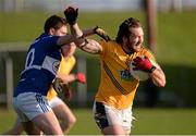 10 January 2016; Mickey Burke, Meath, in action against Nigel Murphy, Laois. Bord na Mona O'Byrne Cup, Section C, Meath v Laois, Páirc Tailteann, Navan, Co. Meath. Picture credit: Seb Daly / SPORTSFILE