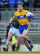 10 January 2016; Gary Brennan, Clare, in action against Brendan O'SullEvan, Kerry. McGrath Cup, Group A, Round 2, Kerry v Clare, Fitzgerald Stadium, Killarney, Co. Kerry. Picture credit: Brendan Moran / SPORTSFILE