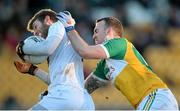 10 January 2016; Ciarán Fitzpatrick, Kildare, in action against Shane Dooley, Offaly. Bord na Mona O'Byrne Cup, Section B, Offaly v Kildare, O'Connor Park, Tullamore, Co. Offaly. Picture credit: Piaras Ó Mídheach / SPORTSFILE