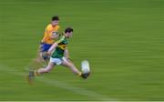 10 January 2016; Tom O'SullEvan, Kerry, in action against Martin McMahon, Clare. McGrath Cup, Group A, Round 2, Kerry v Clare, Fitzgerald Stadium, Killarney, Co. Kerry. Picture credit: Brendan Moran / SPORTSFILE