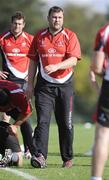 5 October 2009; Ulster's Jeremy Davidson, assistant Coach, during squad training in preparation for the forthcoming Heineken Cup game Ulster V Bath. Newforge Country Club, Belfast. Picture credit: Oliver McVeigh / SPORTSFILE