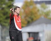 5 October 2009; Ulster's Jeremy Davidson, assistant Coach, during squad training in preparation for the forthcoming Heineken Cup game Ulster V Bath. Newforge Country Club, Belfast. Picture credit: Oliver McVeigh / SPORTSFILE