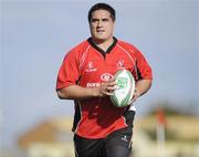 5 October 2009; Ulster's Tamaiti Houra, in action during squad training in preparation for the forthcoming Heineken Cup game Ulster V Bath. Newforge Country Club, Belfast. Picture credit: Oliver McVeigh / SPORTSFILE