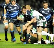 9 October 2009; Eoin Reddan, Leinster, in action against Tom Homer, London Irish. Heineken Cup, Pool 6, Round 1, Leinster v London Irish, RDS, Dublin. Picture credit: Brendan Moran / SPORTSFILE