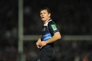 9 October 2009; Brian O'Driscoll, Leinster, looks at the big screen at the end of the game. Heineken Cup, Pool 6, Round 1, Leinster v London Irish, RDS, Dublin. Picture credit: Pat Murphy / SPORTSFILE