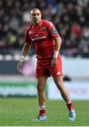 9 January 2016; Simon Zebo, Munster. European Rugby Champions Cup, Pool 4, Round 2 Refixture, Stade Francais Paris v Munster, Stade Jean Bouin, Paris, France. Picture credit: Ramsey Cardy / SPORTSFILE