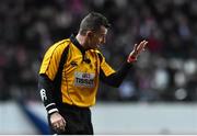 9 January 2016; Referee Nigel Owens. European Rugby Champions Cup, Pool 4, Round 2 Refixture, Stade Francais Paris v Munster, Stade Jean Bouin, Paris, France. Picture credit: Ramsey Cardy / SPORTSFILE