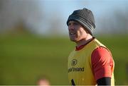 12 January 2016; Munster's Keith Earls during squad training. University of Limerick, Limerick. Picture credit: Diarmuid Greene / SPORTSFILE
