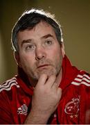 12 January 2016; Munster head coach Anthony Foley speaking during a press conference. Castletroy Park Hotel, Limerick. Picture credit: Diarmuid Greene / SPORTSFILE