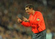 10 October 2009; Hauge Terje, Referee. 2010 FIFA World Cup Qualifier, Republic of Ireland v Italy, Croke Park, Dublin. Picture credit: Pat Murphy / SPORTSFILE