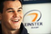 13 October 2009; Leinster's Jonathan Sexton speaking during a press conference ahead of their Heineken Cup game against Brive on Saturday. Leinster Rugby Press Conference, David Lloyd Riverview, Clonskeagh, Dublin. Photo by Sportsfile