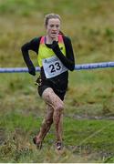 16 January 2016; Fionnuala McCormack, Ireland, on her way to finishing third in the Senior Womens race. Antrim International Cross Country, Greenmount Campus, Stormont, Antrim. Picture credit: Oliver McVeigh / SPORTSFILE