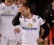16 January 2016; Ulster's Paul Marshall reacts following his team's defeat to Saracens. European Rugby Champions Cup, Pool 1, Round 5, Saracens v Ulster. Allianz Park, London, England. Picture credit: Seb Daly / SPORTSFILE