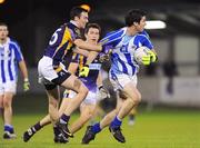 13 October 2009; Michael McAuley, Ballyboden St Enda's, in action against Ray Cosgrove, Kilmacud Crokes. Dublin County Senior Football Semi-Final 2nd Replay, Kilmacud Crokes v Ballyboden St Enda's, Parnell Park, Dublin. Picture credit: Dàire Brennan / SPORTSFILE