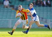 17 October 2009; Eoin Barry, Dromcollogher Broadford, in action against Thomas Collins, Fr.Casey's. Limerick County Senior Football Final Re-Fixture, Dromcollogher Broadford v Fr.Casey's, Gaelic Grounds, Limerick. Picture credit: Diarmuid Greene / SPORTSFILE