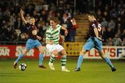 17 October 2009; Dessie Baker, Shamrock Rovers, in action against Alan McNally, Drogheda United. League of Ireland Premier Division, Shamrock Rovers v Drogheda United, Tallaght Stadium, Tallaght, Dublin. Picture credit: Stephen McCarthy / SPORTSFILE