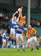 17 October 2009; Jason Stokes, Dromcollogher Broadford, in action against David Ward, and Eoin Joy, Fr.Casey's. Limerick County Senior Football Final Re-Fixture, Dromcollogher Broadford v Fr.Casey's, Gaelic Grounds, Limerick. Picture credit: Diarmuid Greene / SPORTSFILE