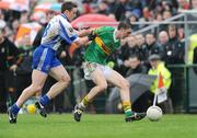 18 October 2009; Anton Duffy, Pearse Óg, in action against Charles Vernon, Armagh Harps. Armagh County Senior Football Final, Armagh Harps v Pearse Óg, Athletic Grounds, Armagh. Photo by Sportsfile