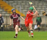 10 October 2009; Helen O'Mahony, Cork. Gala All-Ireland Intermediate Camogie Championship Final Replay, Cork v Galway, McDonagh Park, Nenagh, Co. Tipperary. Picture credit: Diarmuid Greene / SPORTSFILE