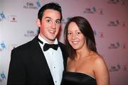16 October 2009; Tyrone footballer Davy Harte and Marie Harte during the 2009 GAA All-Stars Awards, sponsored by Vodafone. Citywest Hotel, Conference, Leisure & Golf Resort, Dublin. Picture credit: Brendan Moran / SPORTSFILE