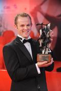 16 October 2009; Tommy Walsh, of Kilkenny, with his GAA Hurler All-Star of the Year award, during the 2009 GAA All-Stars Awards, sponsored by Vodafone. Citywest Hotel, Conference, Leisure & Golf Resort, Dublin. Picture credit: Brendan Moran / SPORTSFILE