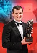 16 October 2009; Michael Murphy, of Donegal, with his GAA Young Footballer All-Star award during the 2009 GAA All-Stars Awards, sponsored by Vodafone. Citywest Hotel, Conference, Leisure & Golf Resort, Dublin. Picture credit: Brendan Moran / SPORTSFILE