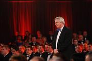 16 October 2009; RTE Presenter Michael Lyster during the 2009 GAA All-Stars Awards, sponsored by Vodafone. Citywest Hotel, Conference, Leisure & Golf Resort, Dublin. Picture credit: Ray McManus / SPORTSFILE