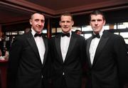 16 October 2009; Kilkenny hurlers, from left, Eoin Larkin, Jackie Tyrrell and Michael Rice during the 2009 GAA All-Stars Awards, sponsored by Vodafone. Citywest Hotel, Conference, Leisure & Golf Resort, Dublin. Picture credit: Brendan Moran / SPORTSFILE