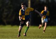 12 January 2016; Cathal Humphreys, CBS Naas. Bank of Ireland Schools Fr. Godfrey Cup, Round 1, Skerries Community College v CBS Naas, Garda RFC, Westmanstown, Co. Dublin. Picture credit: Ramsey Cardy / SPORTSFILE