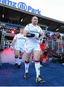 16 January 2016; Ulster captain Rory Best leads his team out at the beginning of the match. European Rugby Champions Cup, Pool 1, Round 5, Saracens v Ulster. Allianz Park, London, England. Picture credit: Seb Daly / SPORTSFILE
