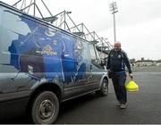 17 January 2016; Cavan kitman Brian Henry ahead of the game. Bank of Ireland Dr McKenna Cup, Semi-Final, Cavan v Derry. Athletic Grounds, Armagh. Picture credit: Philip Fitzpatrick / SPORTSFILE