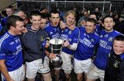 18 October 2009; Dromore celebrate after winning the Tyrone County Senior Football Final, Dromore v Ardboe, Healy Park, Omagh, Co. Tyrone. Picture credit: Michael Cullen / SPORTSFILE